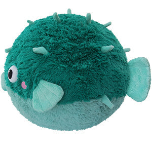 Squishable Teal Pufferfish (Standard) - The misfit market