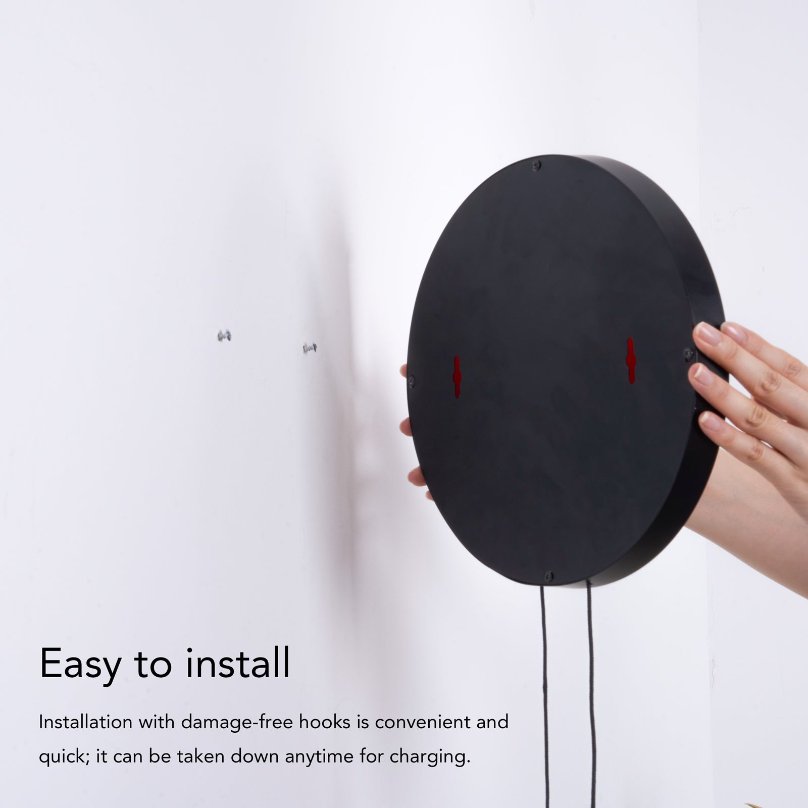 Creative Sunset Hand Pulled Night Light, Movable Sunrise to Sunset Scenery Wall Lamp, Battery Rechargeable Wall Light - The misfit market