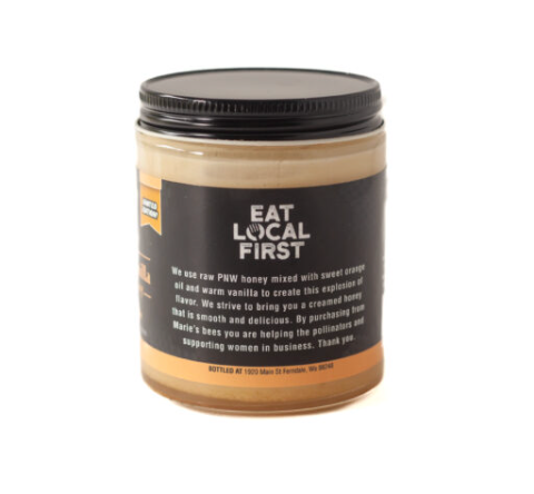 Orange Vanilla Creamed Honey - The misfit market