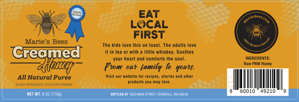 Plain Creamed Honey - The misfit market