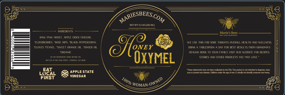 Honey Oxymel - The misfit market