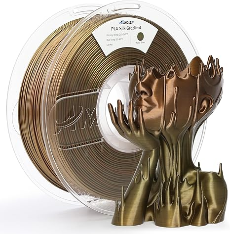 PLA Silk Basic 1.75mm, 1KG/2.2LB - The misfit market