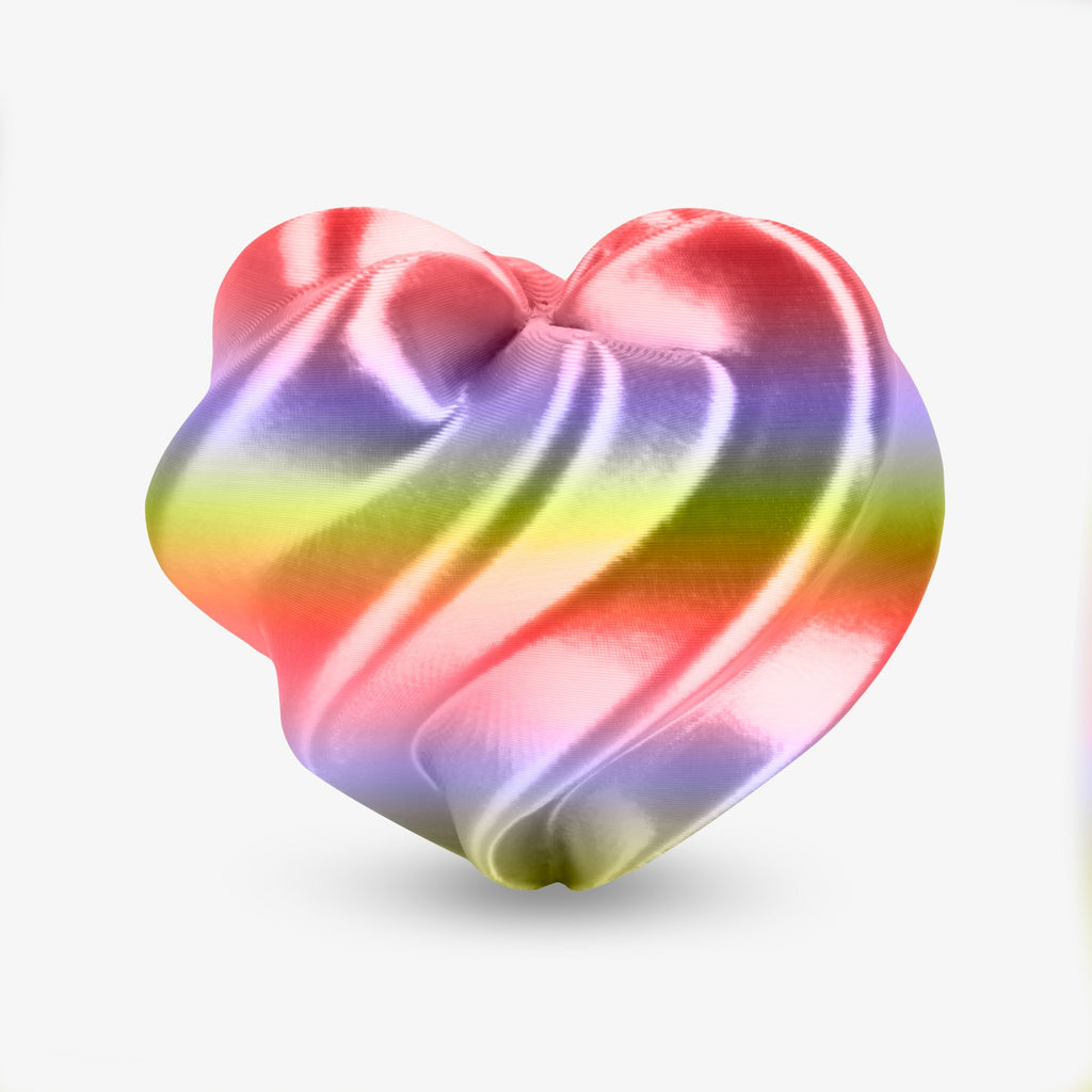 PLA Silk Rainbow 1.75mm, 1KG/2.2LB - The misfit market
