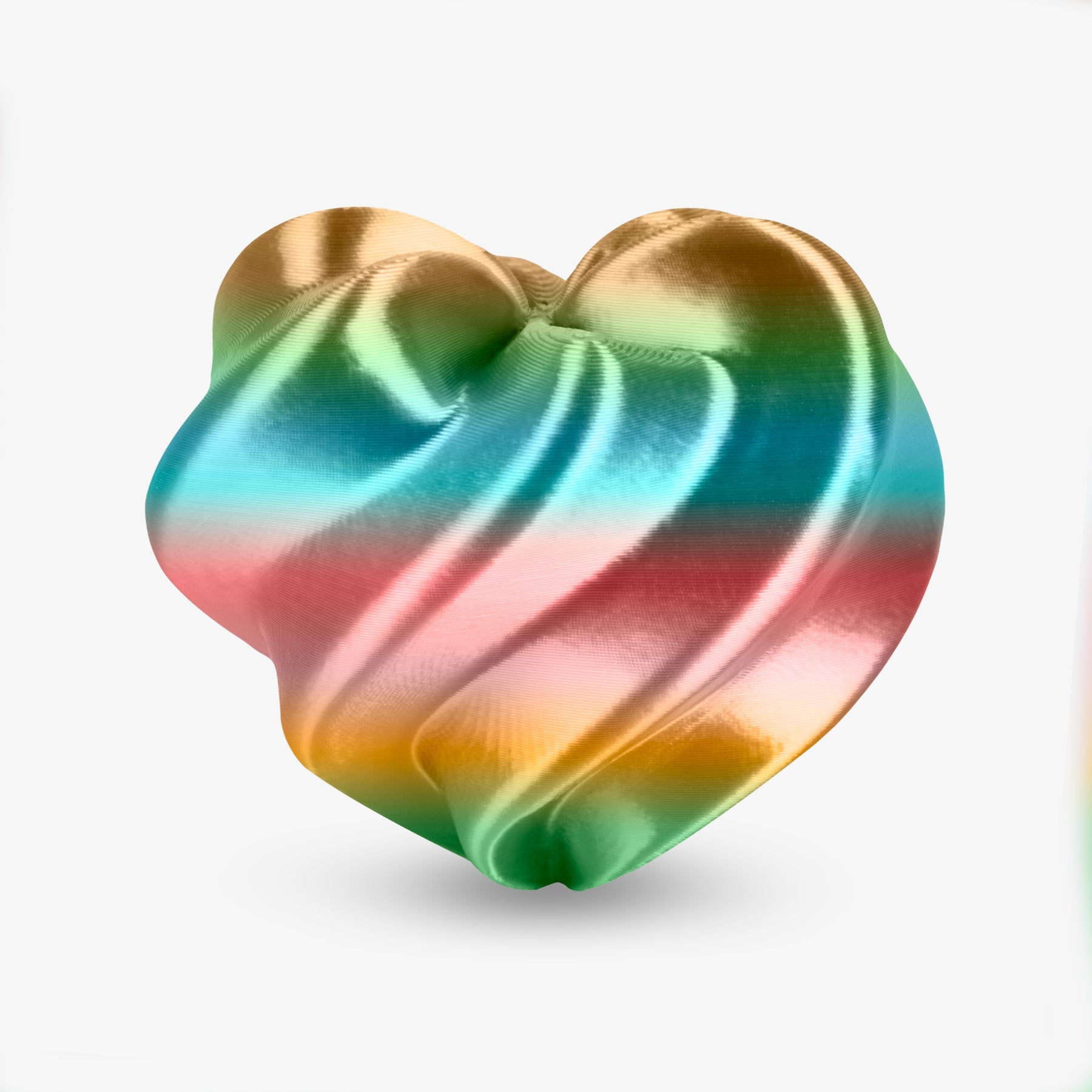 PLA Silk Rainbow 1.75mm, 1KG/2.2LB - The misfit market