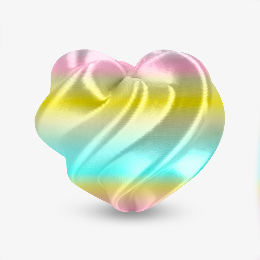 PLA Silk Rainbow 1.75mm, 1KG/2.2LB - The misfit market