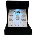 TRYNDI™ To My Darling WifeBirdcage Necklace With Authentic Swarovski Crystals - The misfit market