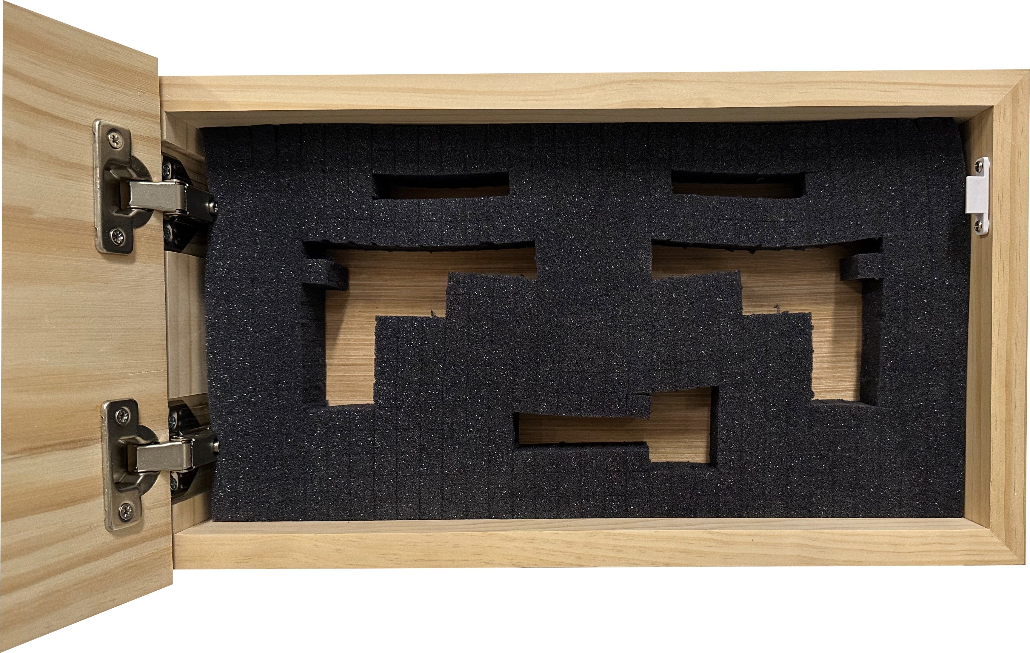 Dont Tread On Me Secure Decorative Wall-Mounted Gun Cabinet (Stripes) - The misfit market