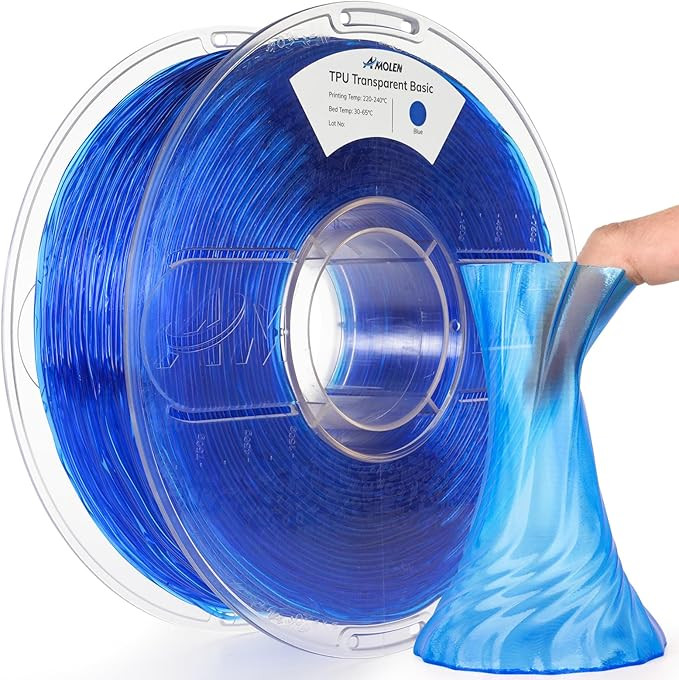 TPU Transparent 1.75mm, 1KG/2.2LB - The misfit market