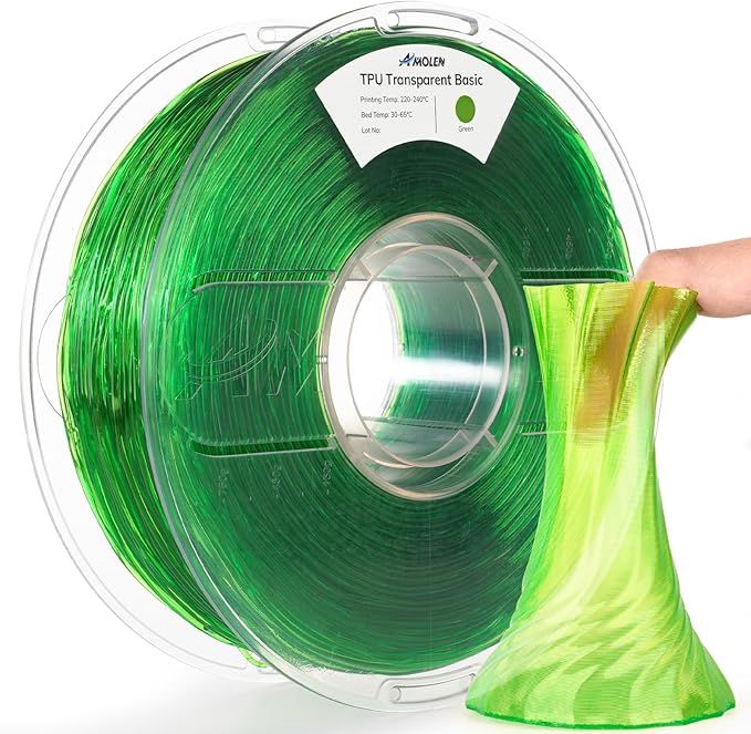 TPU Transparent 1.75mm, 1KG/2.2LB - The misfit market