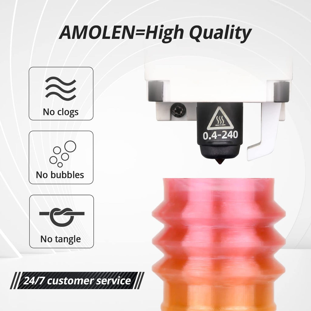 TPU Rainbow 1.75mm, 1KG - The misfit market