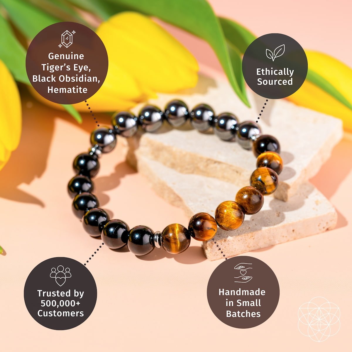 The Triple Karma Shield Bracelet - The misfit market