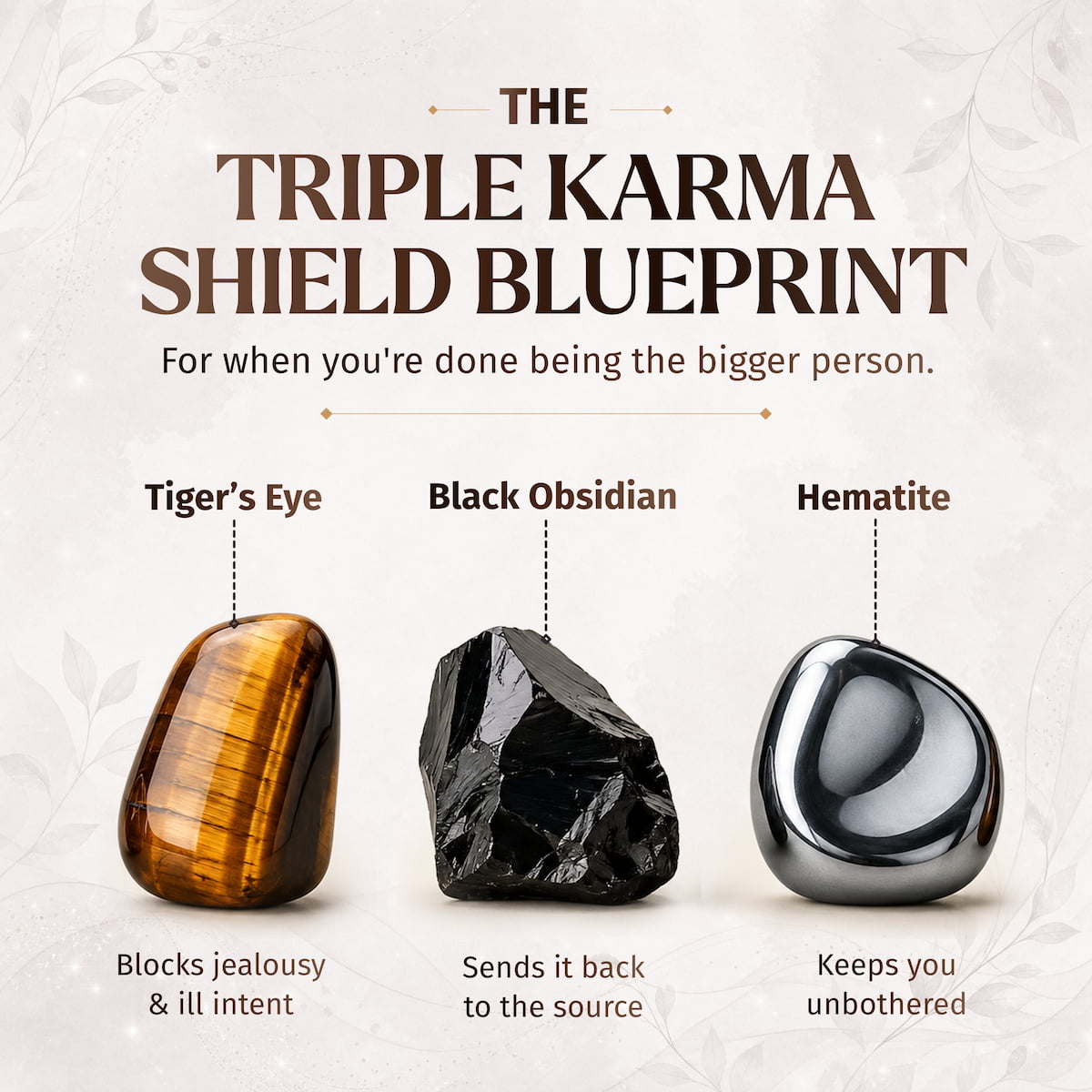 The Triple Karma Shield Bracelet - The misfit market