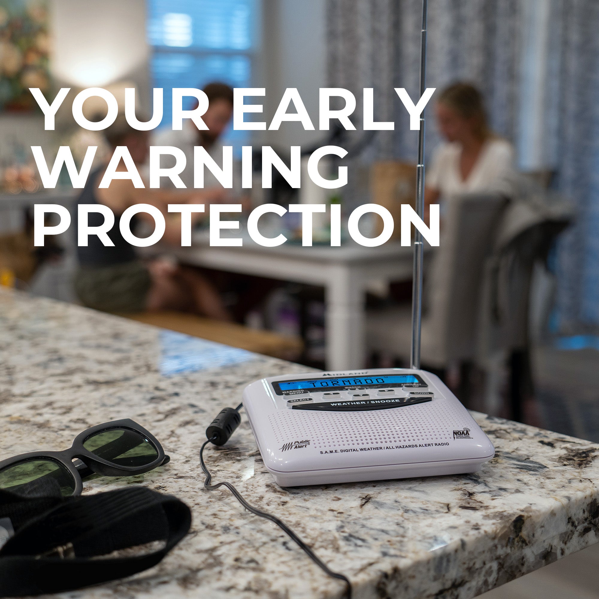 WR120 NOAA Weather and Emergency Alert Radio