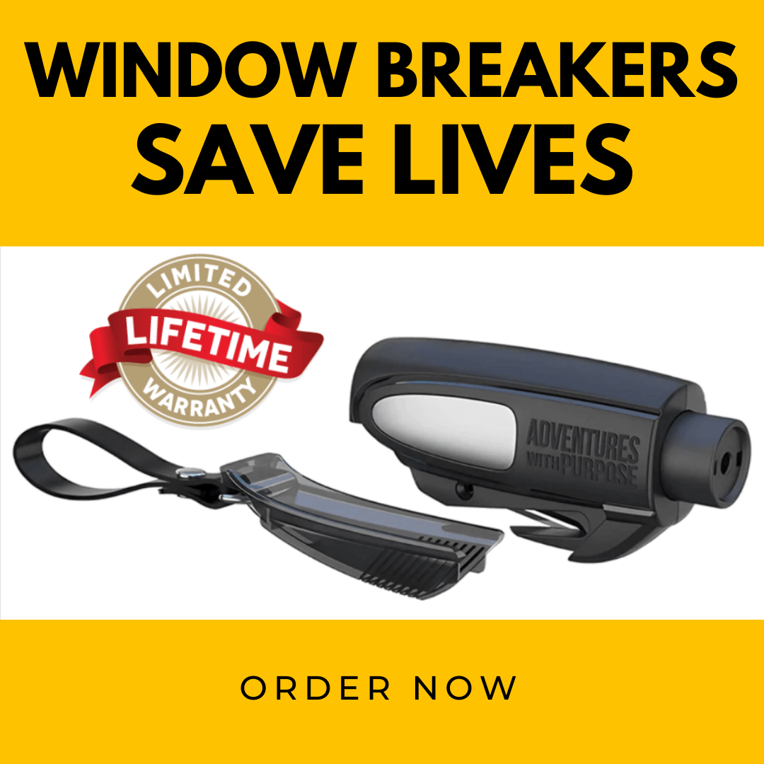 2-in-1 Emergency Window Breaker & Seatbelt Cutter - The misfit market