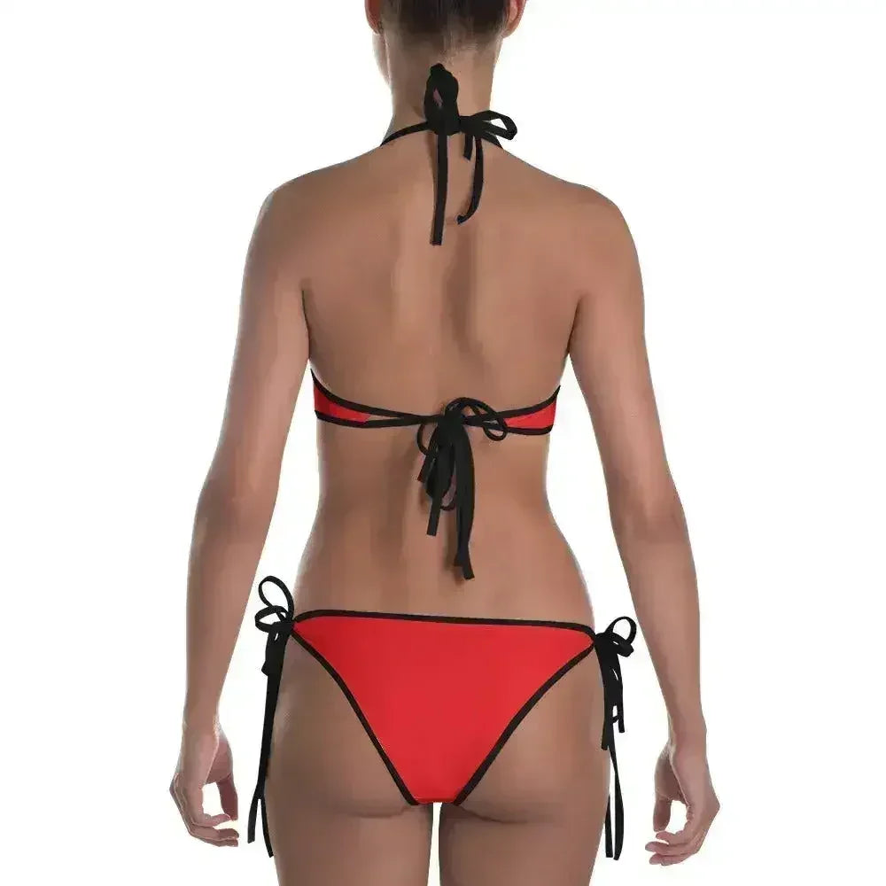 Hot Summer Bikini Set- Red