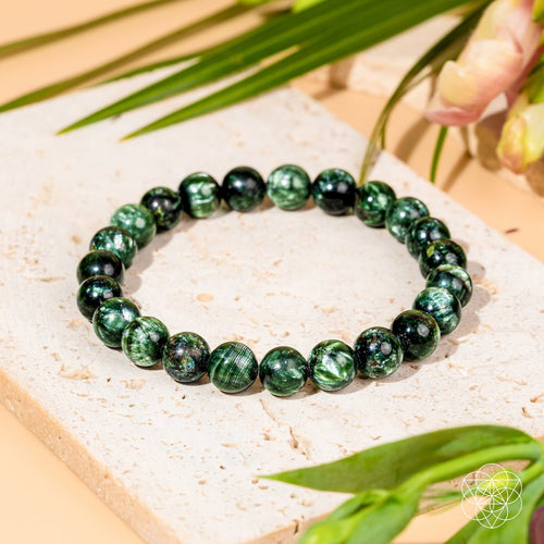 Angel Energy – Rare Seraphinite Bracelet of Transformation - The misfit market
