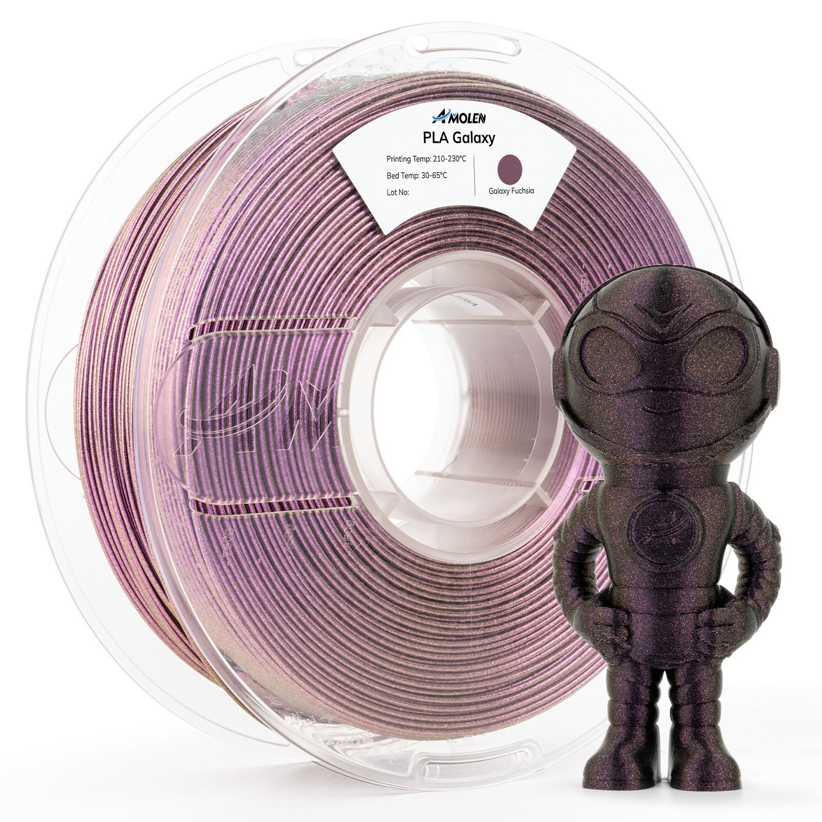 PLA Galaxy / Sparkle & Shiny 1.75mm, 1KG/2.2LB - The misfit market