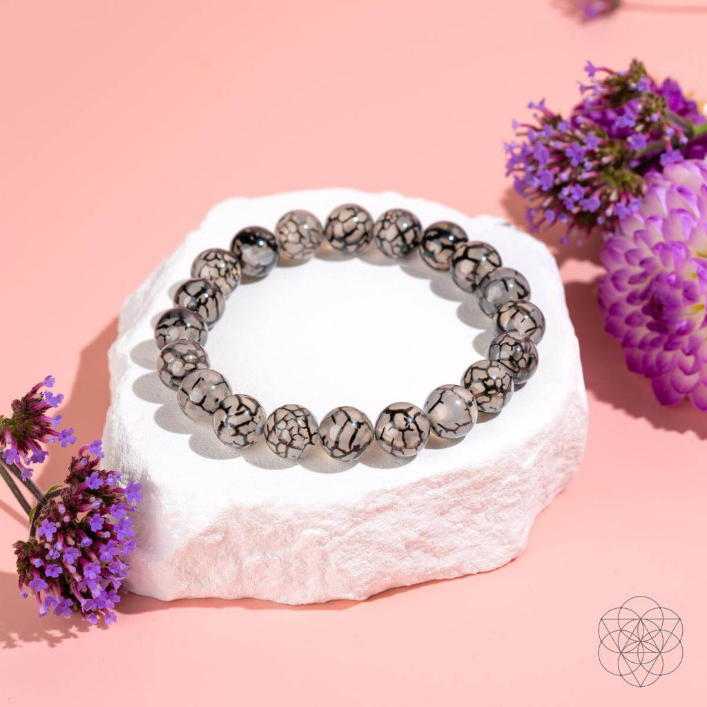 Calm in the Chaos - River Agate Bracelet - The misfit market