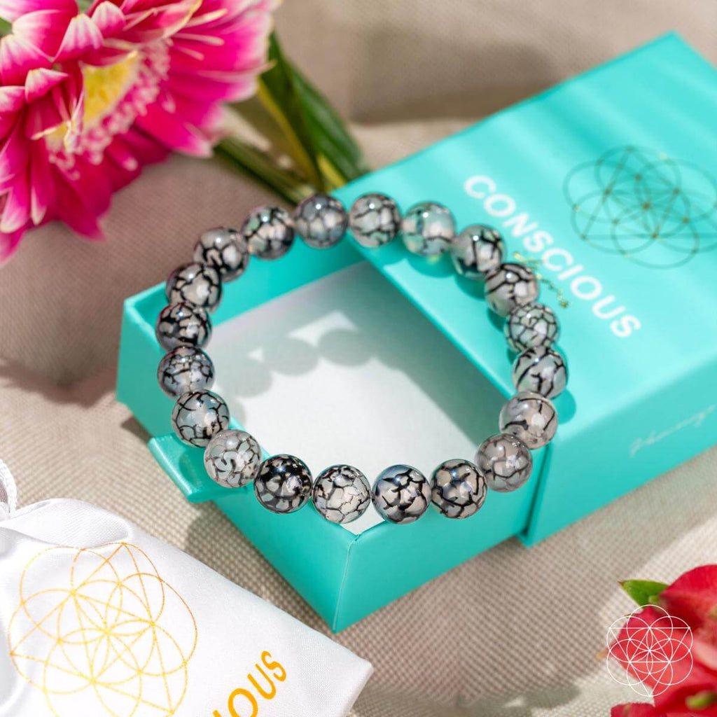 Calm in the Chaos - River Agate Bracelet - The misfit market