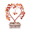 Carnelian Gemstone heart Tree