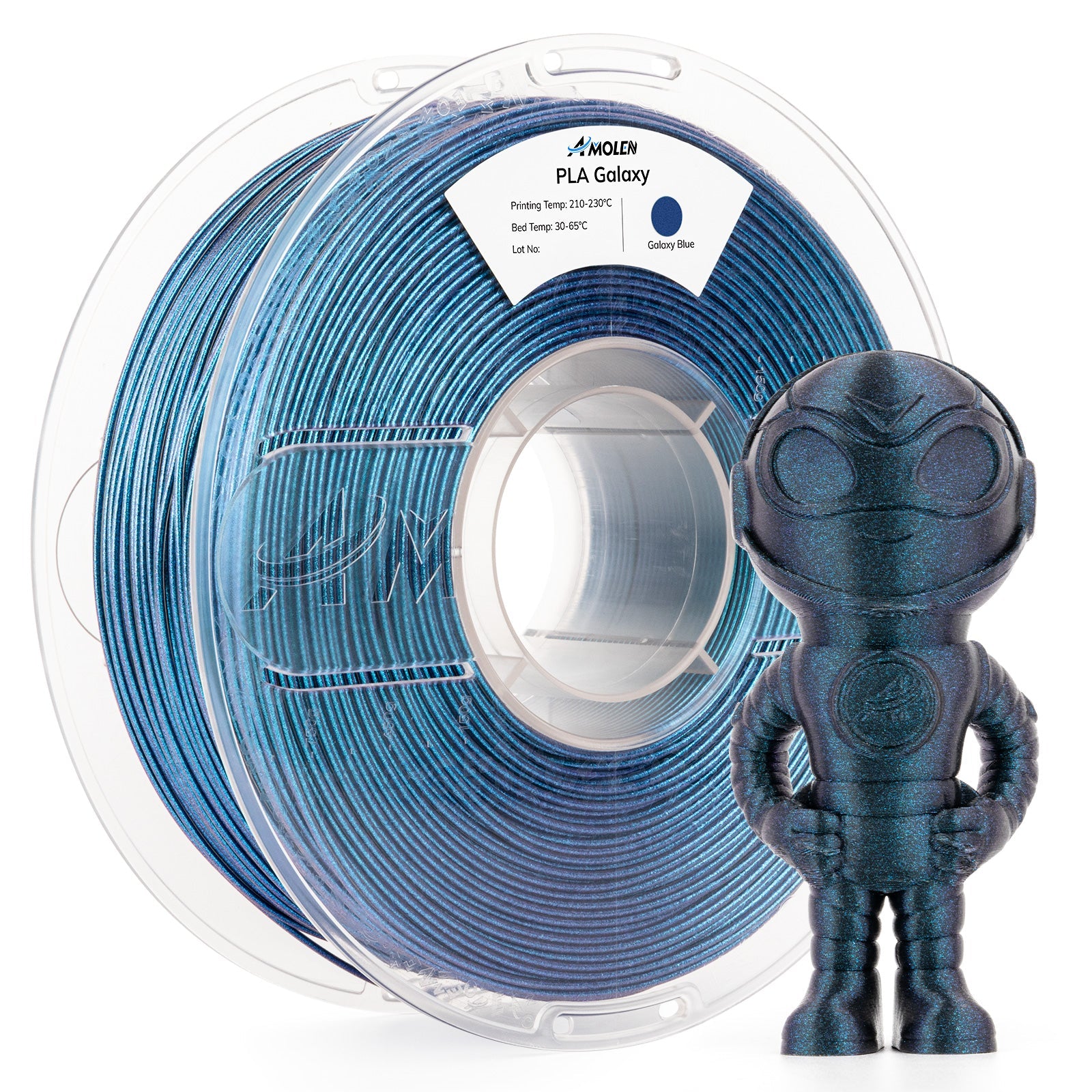 PLA Galaxy / Sparkle & Shiny 1.75mm, 1KG/2.2LB - The misfit market
