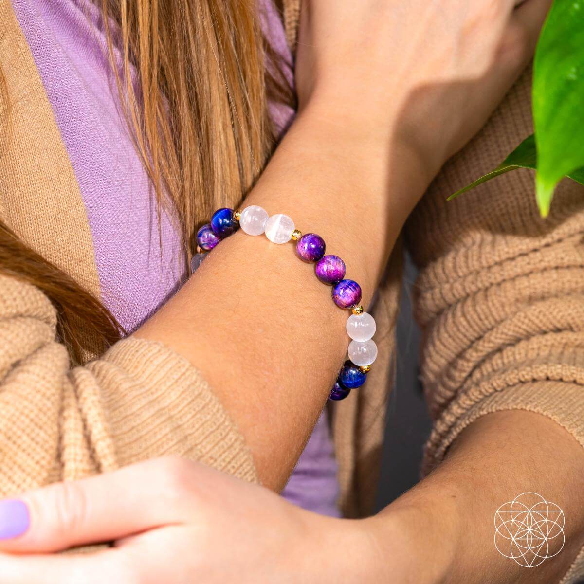 Cosmic Energy Amplifier - Galaxy Tiger’s Eye Bracelet - The misfit market