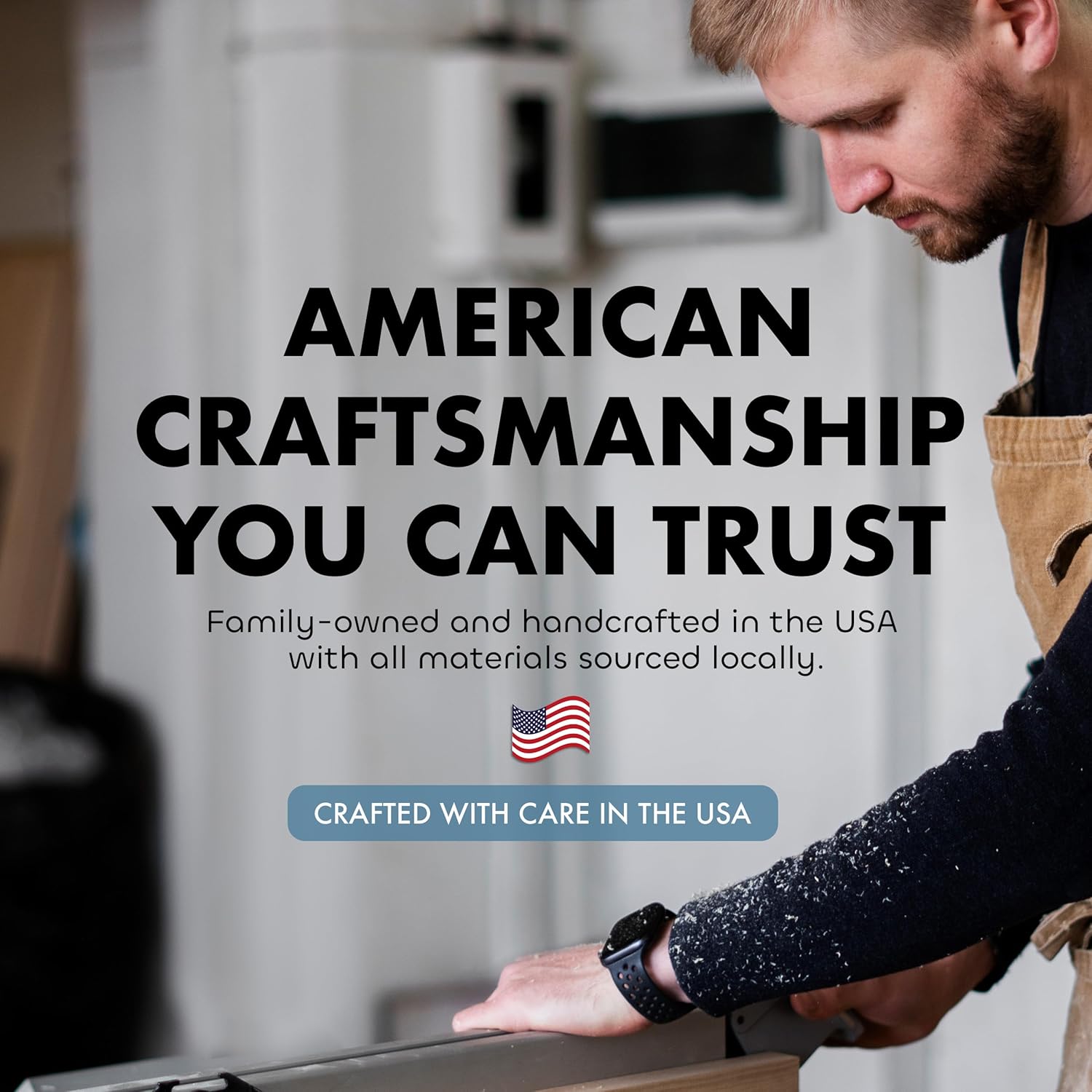 Large American Flag Gun Safe - Quick Access Hidden Gun Safe for Rifles, Shotguns, & Handguns - Gun Concealment Furniture with Magnetic Lock - Gun Self Hidden Storage (Burnt) - The misfit market