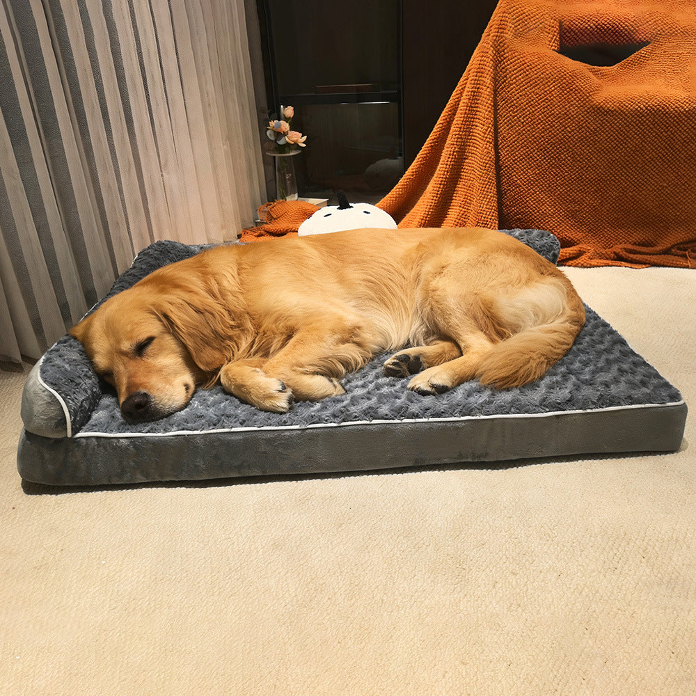 Washable L-Shaped Pet Sofa Dog Bed - The misfit market