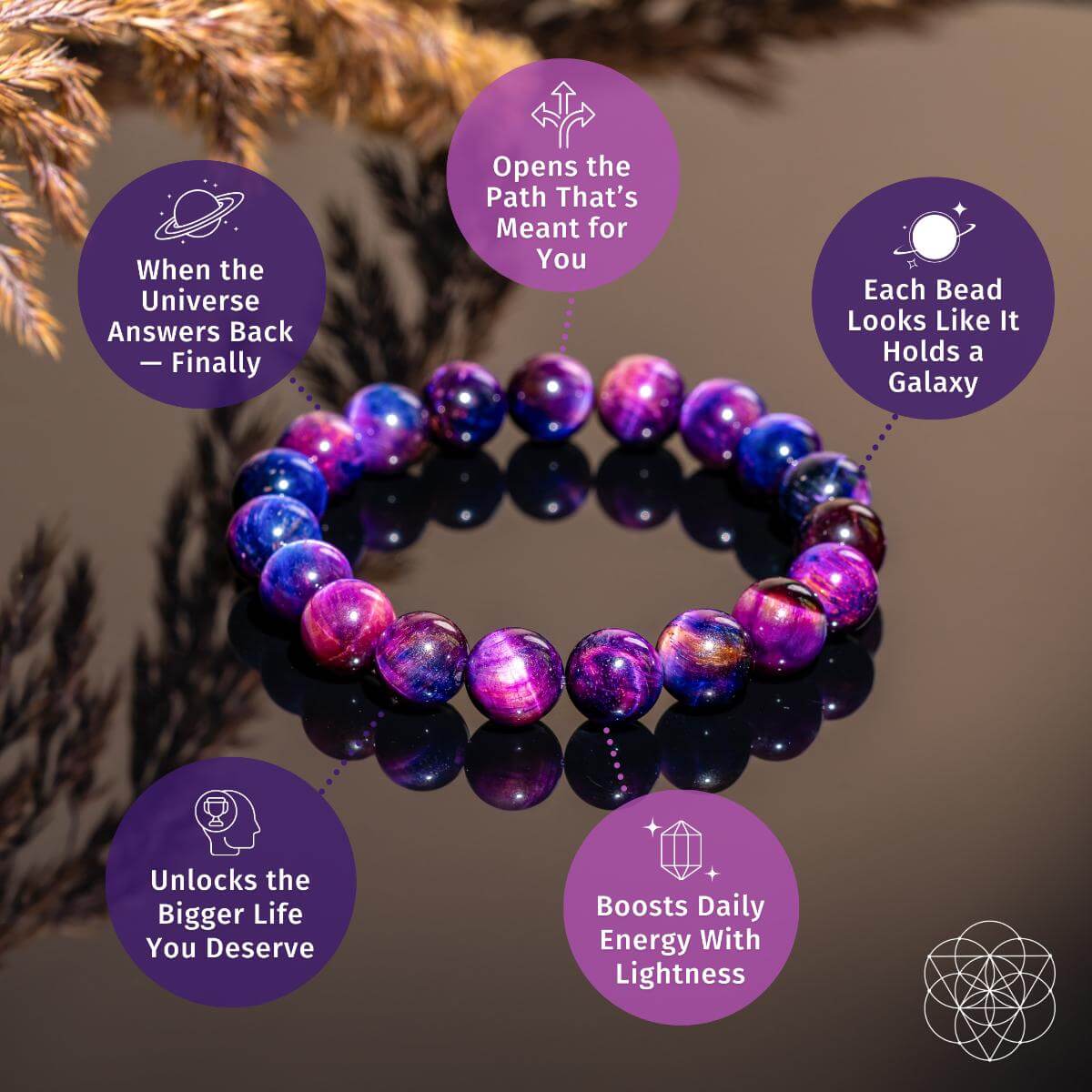 Destiny Activator - All-Galaxy Tiger’s Eye Bracelet - The misfit market