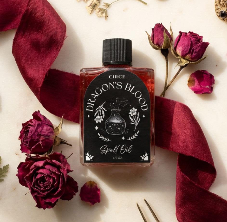 Dragon's Blood Ritual Oil — Protection & Power - The misfit market