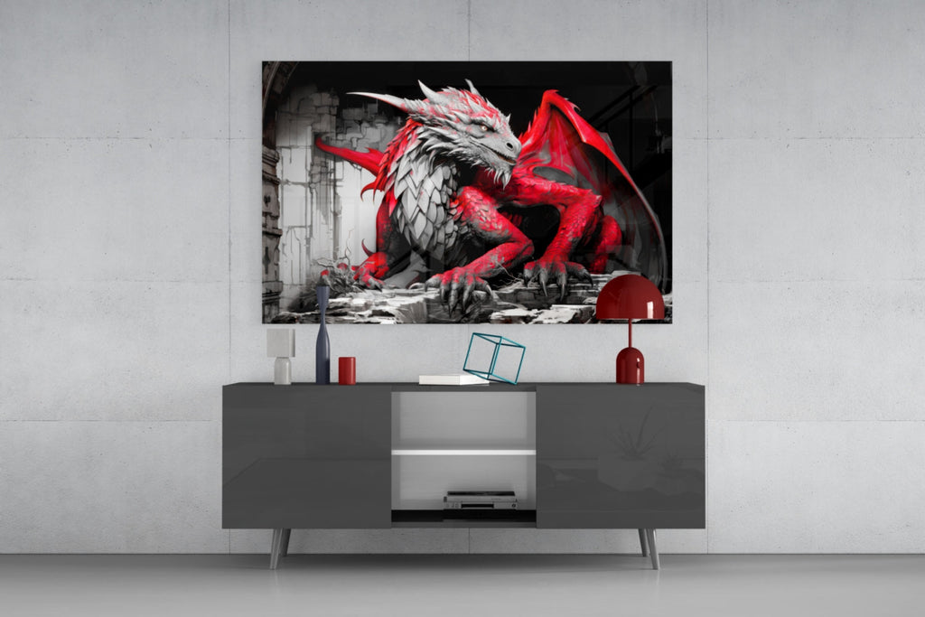 Dragon Glass Wall Art || Designer Collection - The misfit market