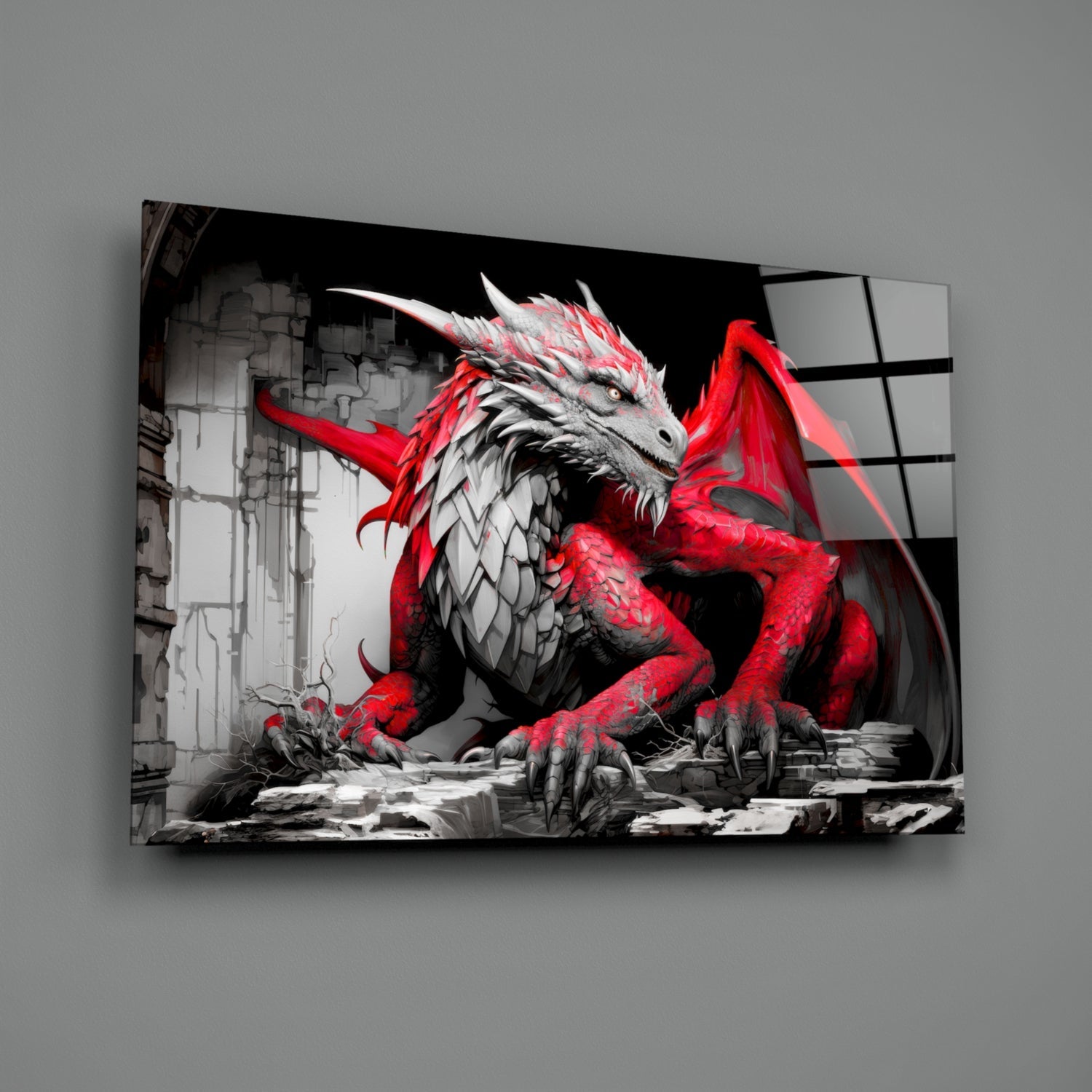 Dragon Glass Wall Art || Designer Collection - The misfit market