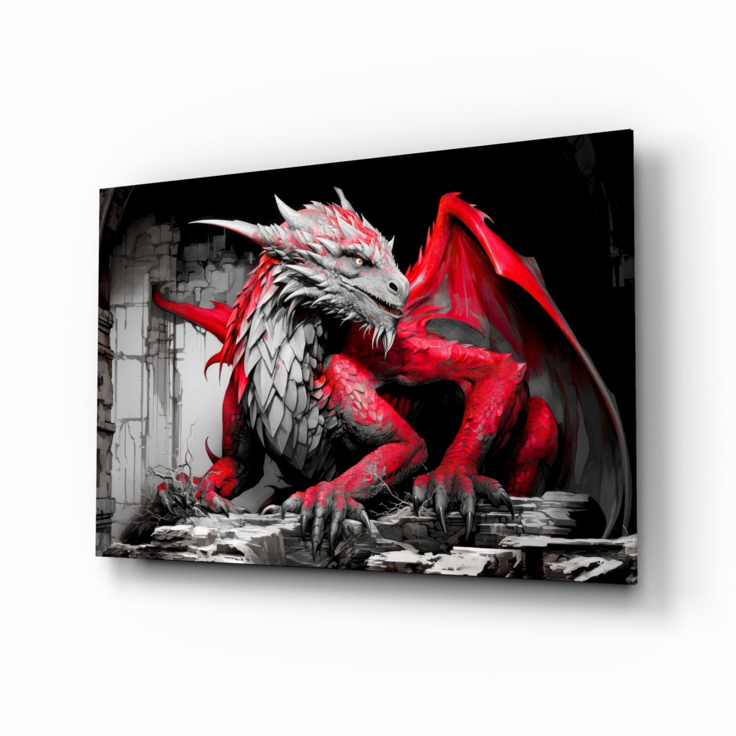 Dragon Glass Wall Art || Designer Collection - The misfit market