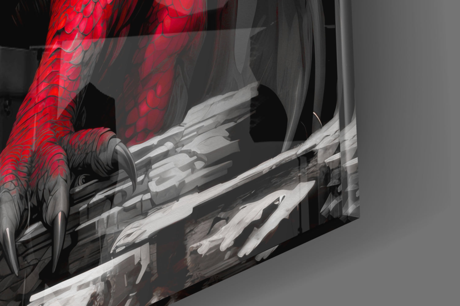 Dragon Glass Wall Art || Designer Collection - The misfit market