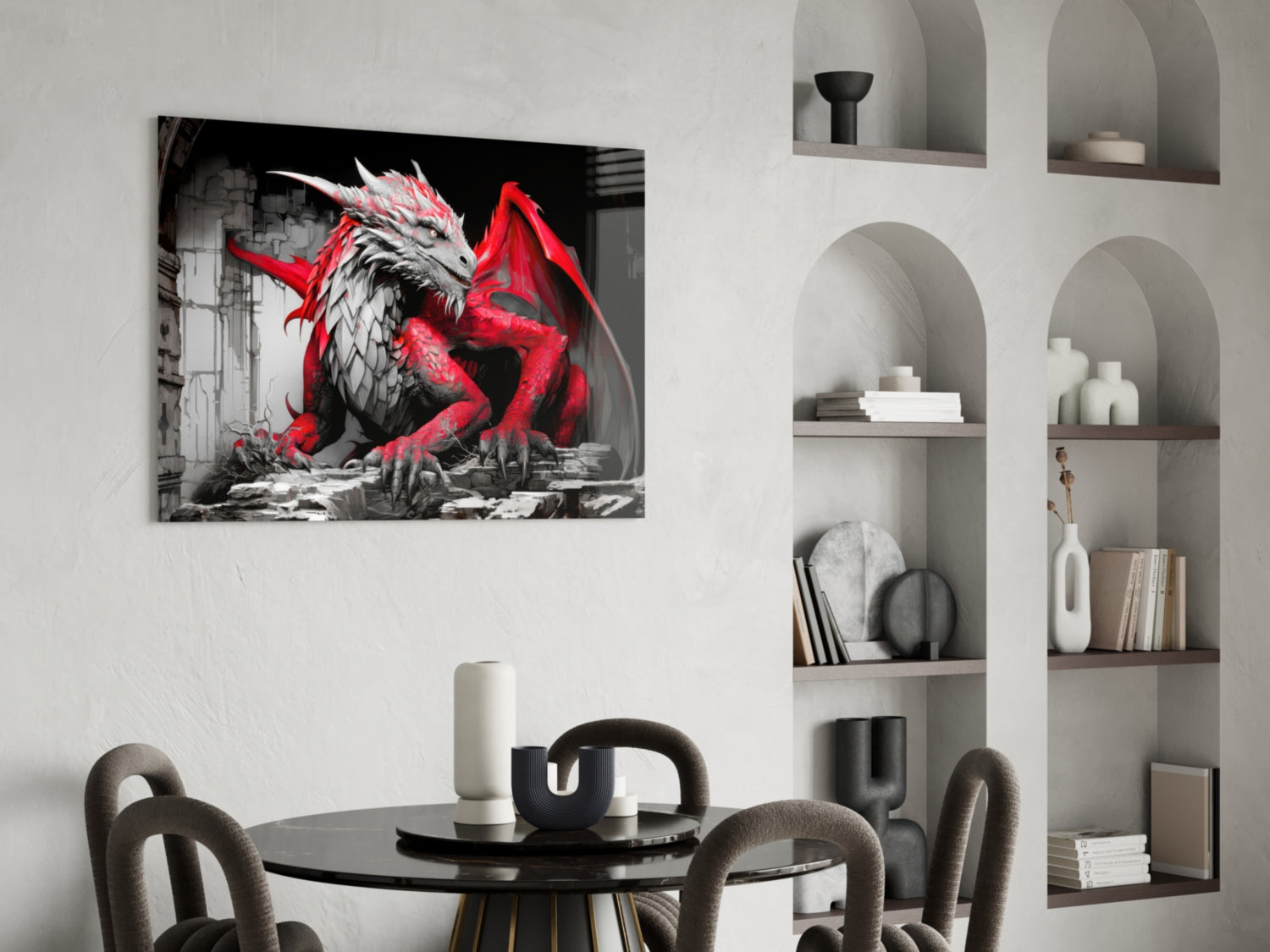 Dragon Glass Wall Art || Designer Collection - The misfit market