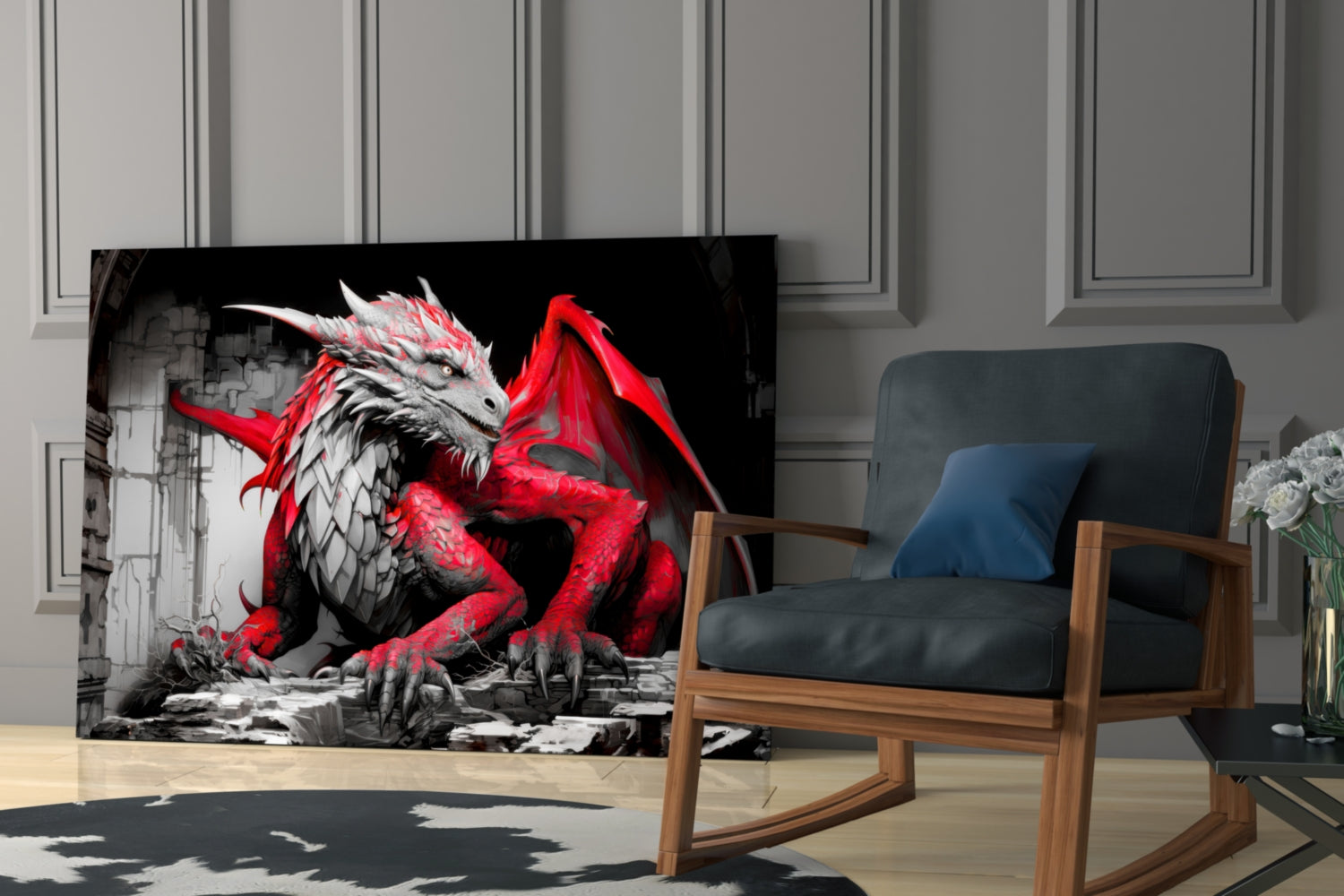 Dragon Glass Wall Art || Designer Collection - The misfit market
