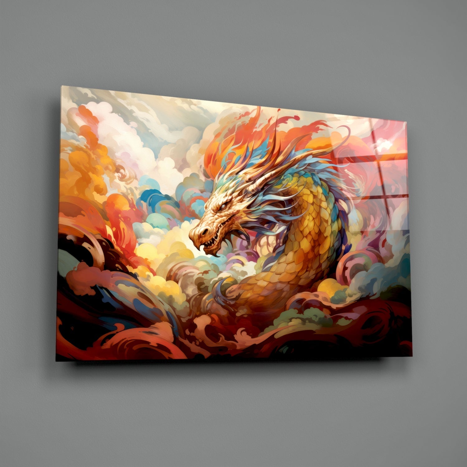 Dragon Glass Wall Art || Designer Collection - The misfit market