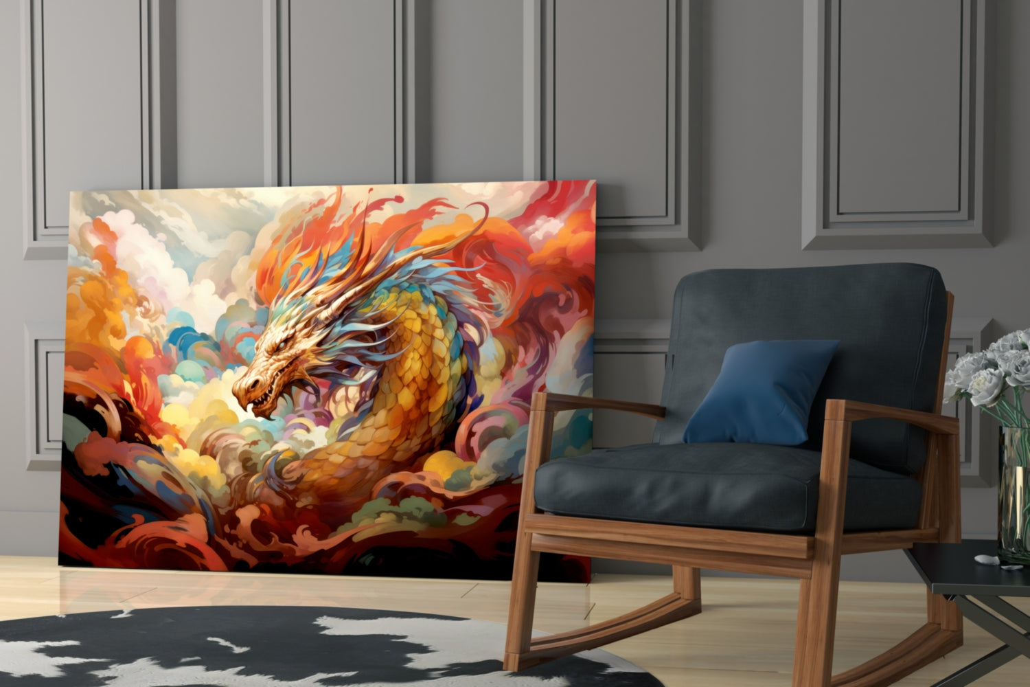 Dragon Glass Wall Art || Designer Collection - The misfit market