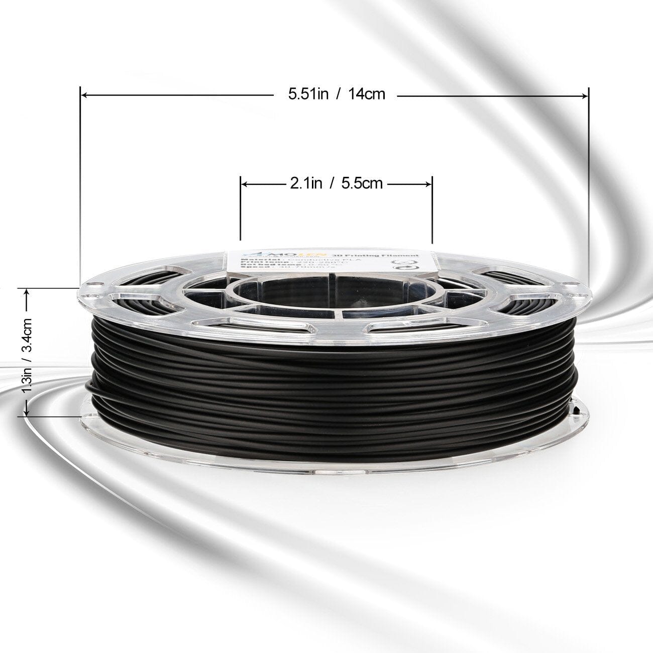 PLA Conductive 1.75mm, 200g - The misfit market