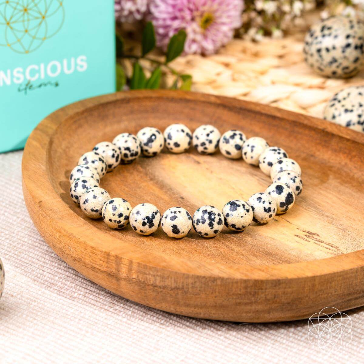 Emotional Detox - Dalmatian Jasper Bracelet - The misfit market