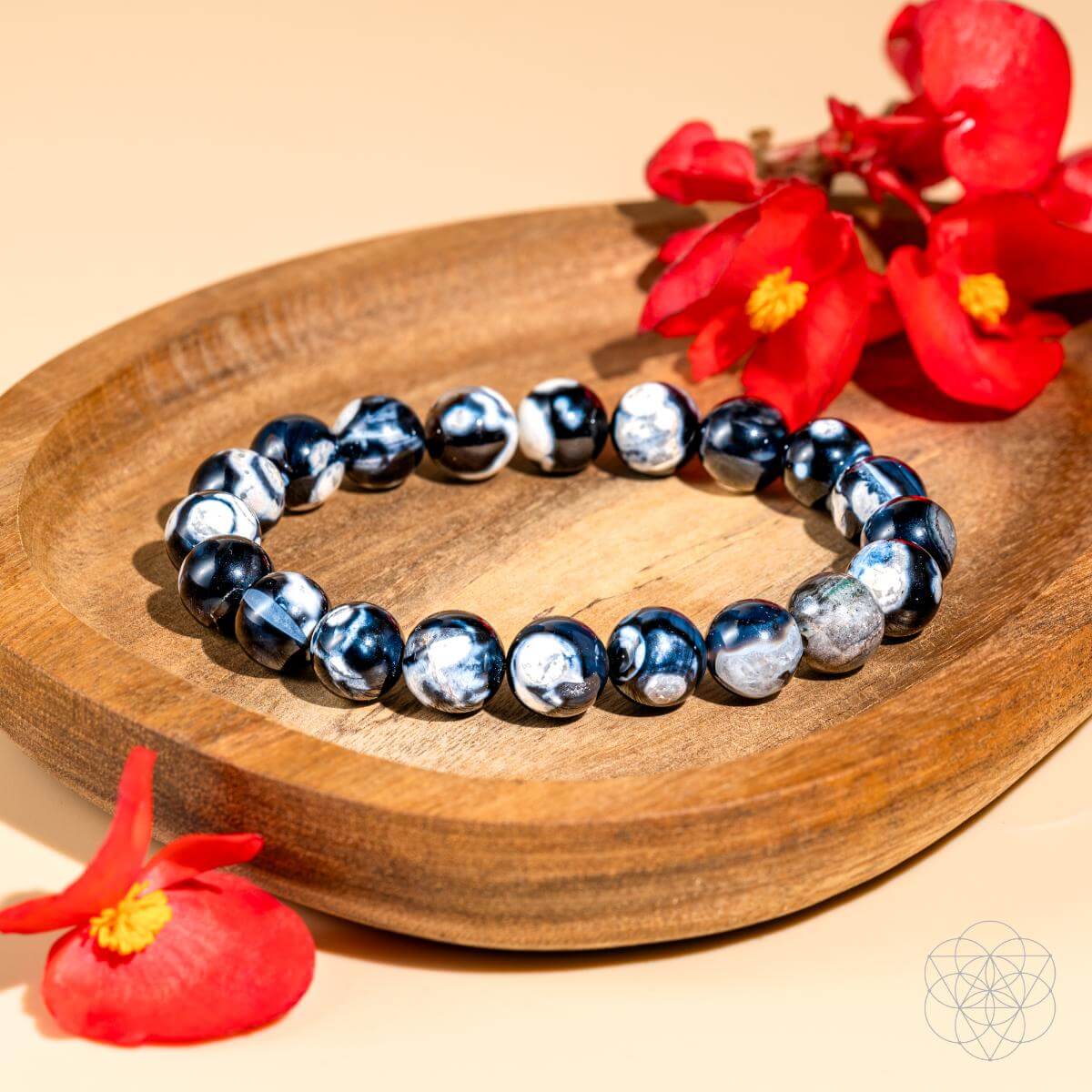 Exotic Orca Agate Bracelet of Deep Healing - The misfit market