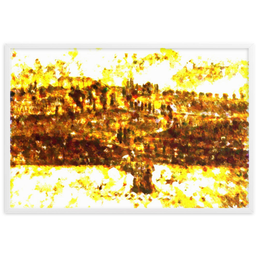 SEEING THE DAWN THROUGH THE DREAM SUPERIOR Framed Poster - The misfit market