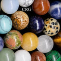 20 Gemstone Mini Spheres