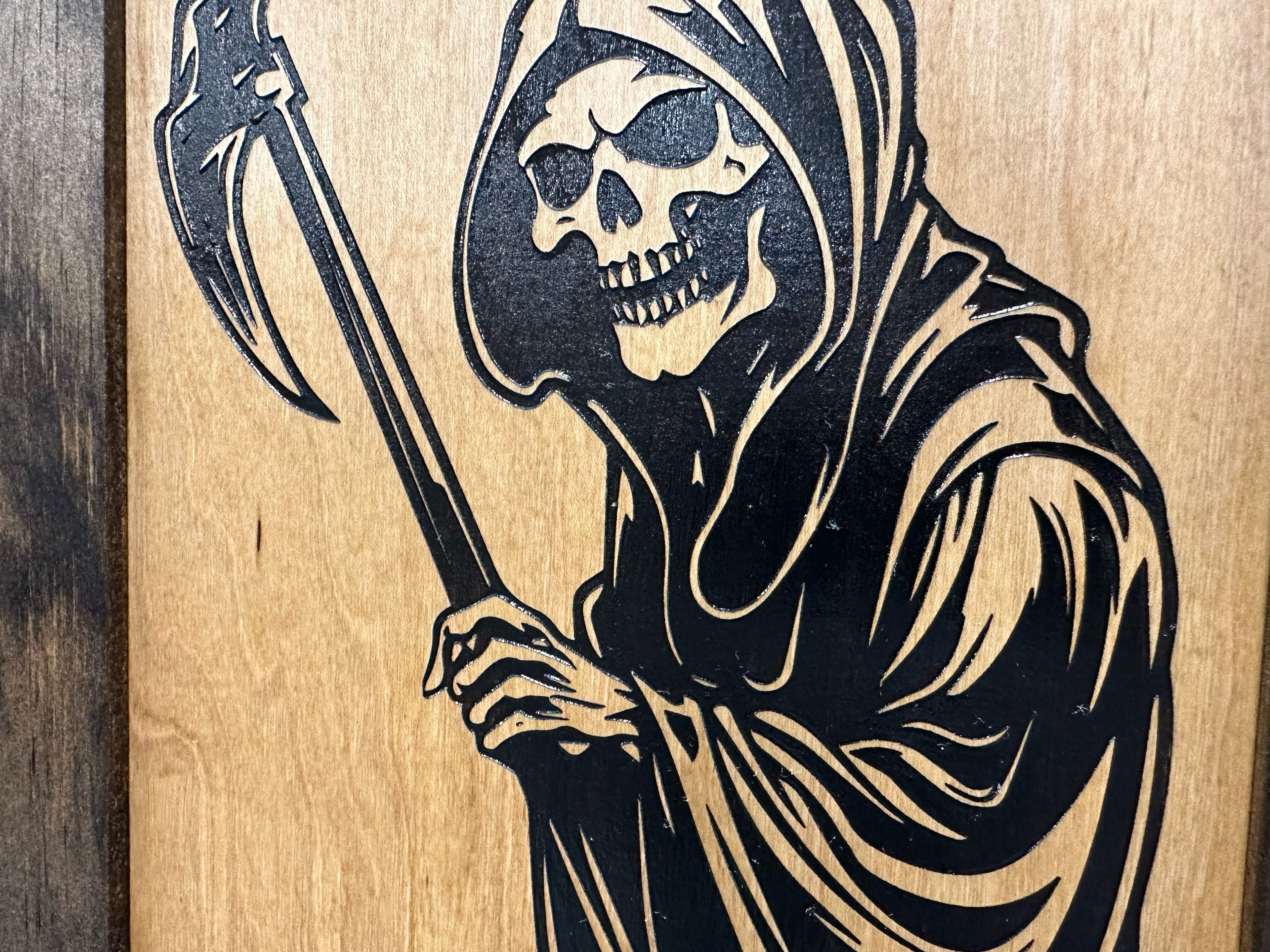 Grim Reaper Hidden Gun Safe Concealment Shelf Handmade in the USA - The misfit market