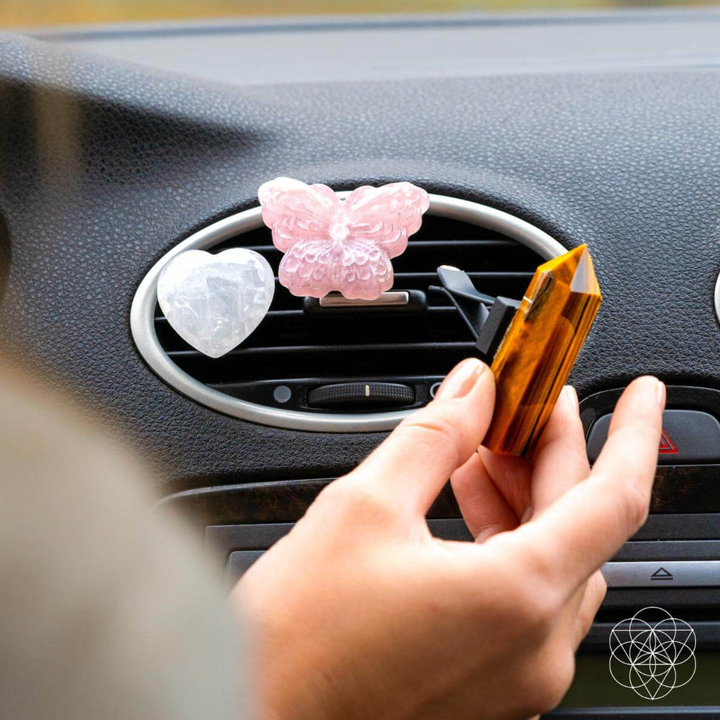 Healing Butterfly – Crystal Car Kit of Safety - The misfit market