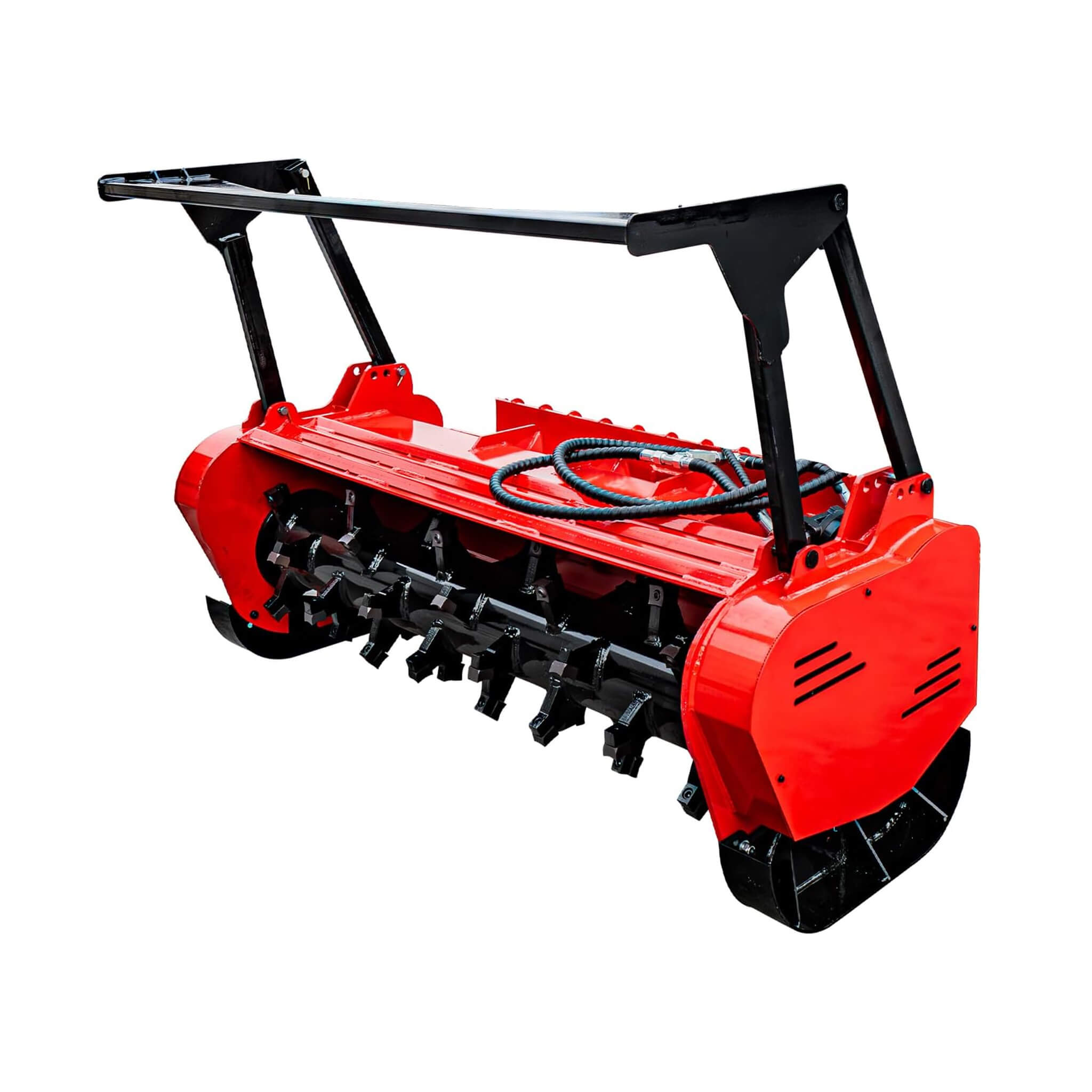 Heavy-Duty 60-Inch Hydraulic Forestry Mulcher Skid Steer Loader Attachment (SAK50792)