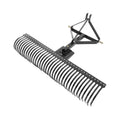 Heavy-Duty 72-Inch 3-Point Tow Behind Tractor Dethatcher Attachment With Steel Tines (SAK79426)