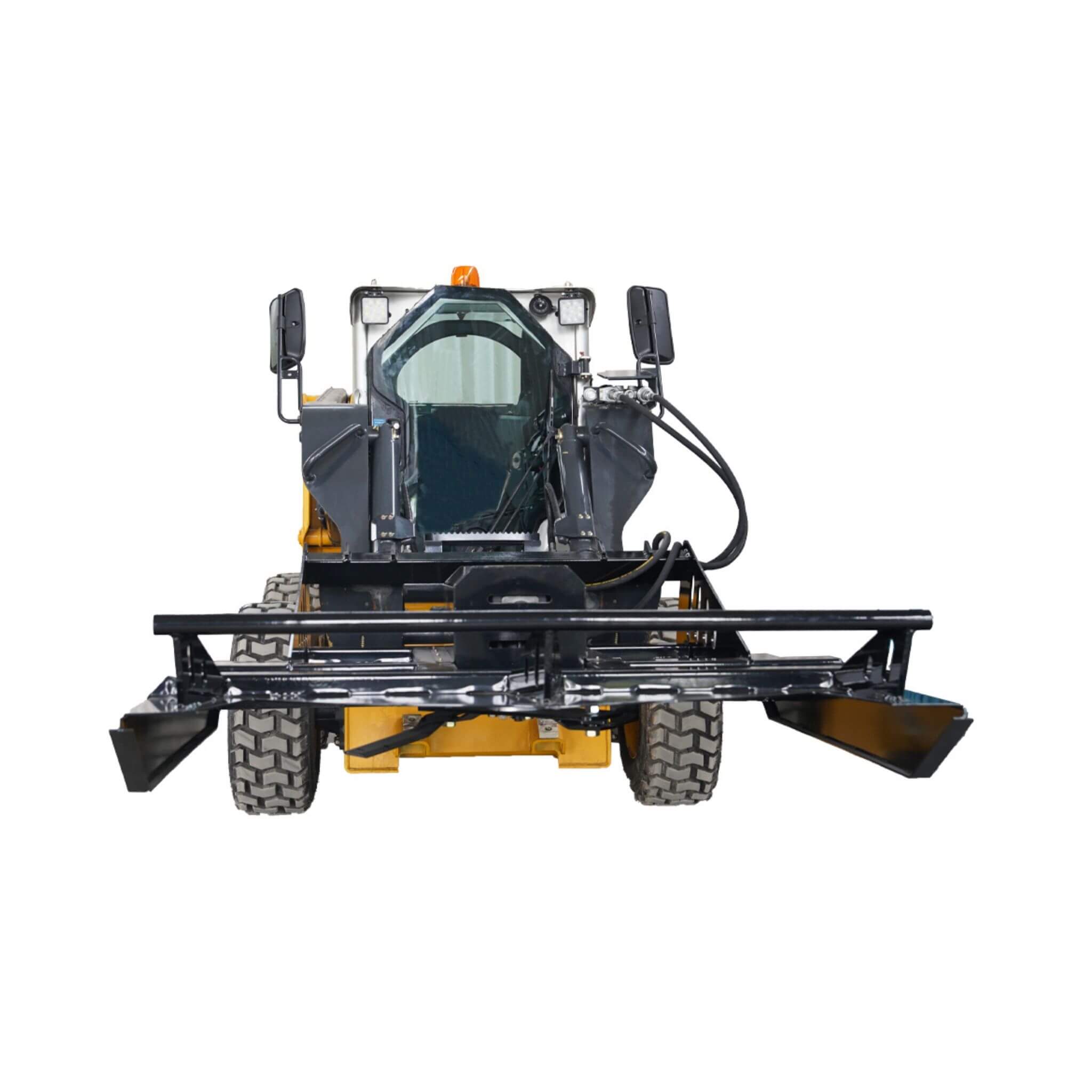 Heavy-Duty 72-Inch Hydraulic Brush Mower Skid Steer Attachment (SAK96502)
