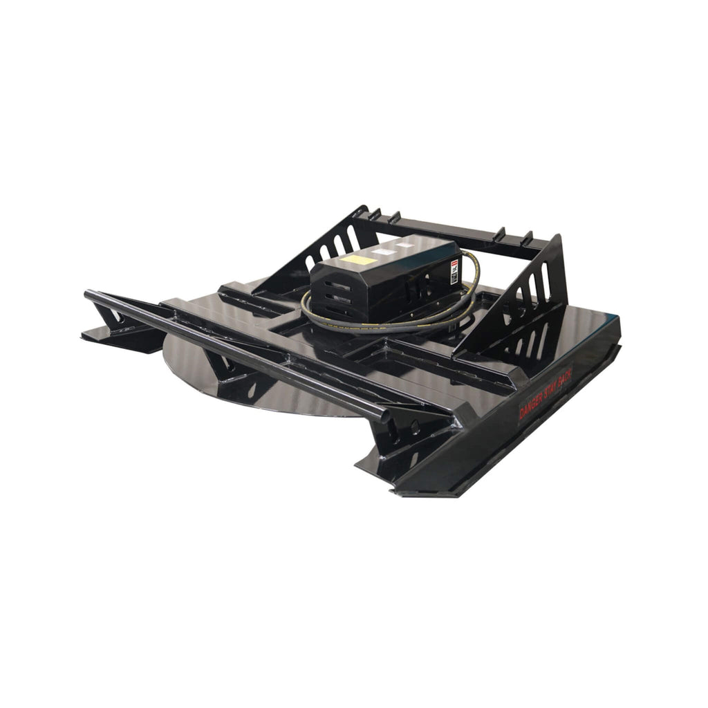 Heavy-Duty 72-Inch Hydraulic Brush Mower Skid Steer Attachment (SAK96502)