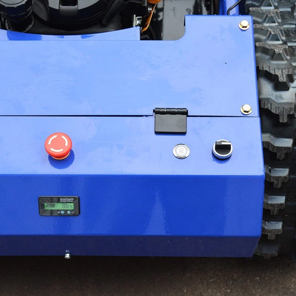 Heavy-Duty 7HP Commercial Remote-Controlled Tracked Gasoline Lawn Mower (SAK94270)